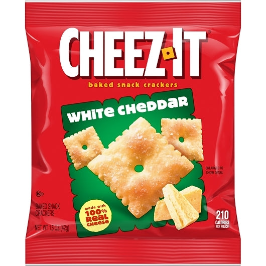 Cheez-It White Cheddar Crackers, 6 x 8 x 1.5 oz Case - DOT product image 4