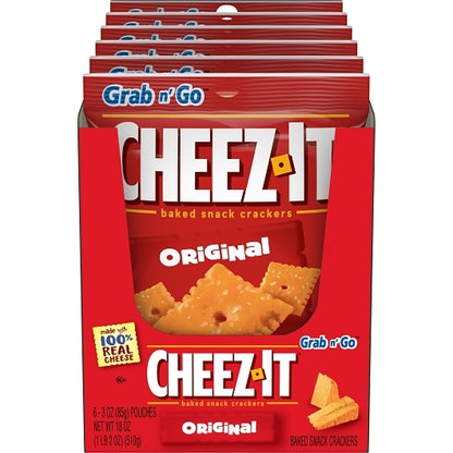 Cheez-It Original Cracker, 36 x 18 oz Case - Crackers & Grahams