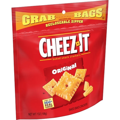 Cheez-It Grab Bag Reclosable Original Crackers, 6 x 7 oz Case - DOT product image 4