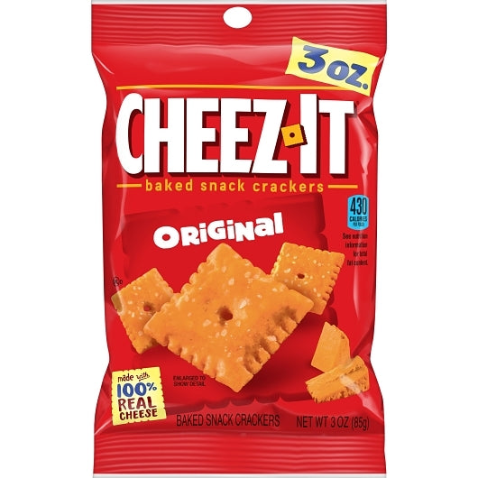 Cheez-It Original Crackers, 60 x 3 oz Case - DOT product image 2