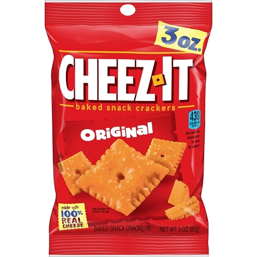 Cheez-It Original Crackers, 60 x 3 oz Case - Crackers & Grahams