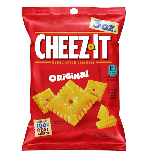 Cheez-It Original Crackers, 60 x 3 oz Case - DOT product image 4