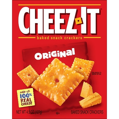 Cheez-It Original Crackers, 12 x 4.5 oz Case - DOT product image 2