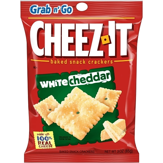 CheezIt White Cheddar Cracker, 36 x 18 oz Case - DOT product image 2