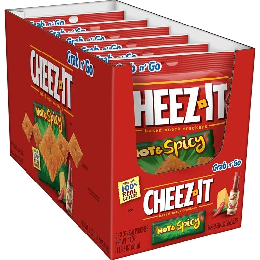 Kelloggs Kelloggs Cheez Hot & Spicy Snack, 6 x 6 x 3 oz Case - DOT product image 6