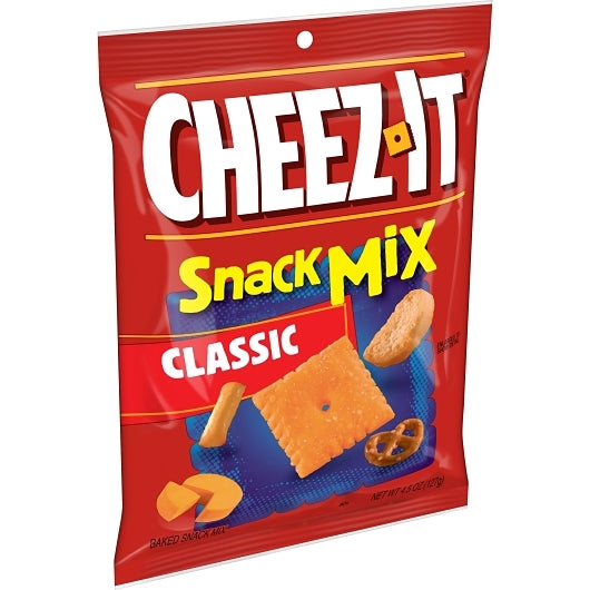 Cheez It Original Crackers Classic Snack Mix, 6 x 4.5 oz Case - DOT product image 2