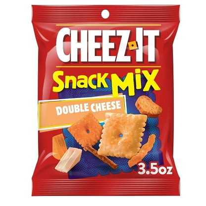 Cheez It Baked Double Cheese Crackers Snack Mix, 6 x 3.5 oz Case - DOT product image 8