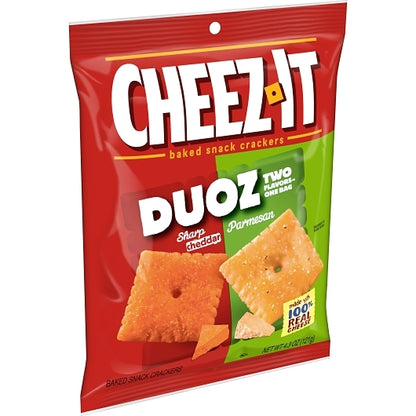 Sunshine Cheez It Sharp Cheddar & Parmesan Snack Mix, 6 x 4.3 oz Case - Alternate product angle or state