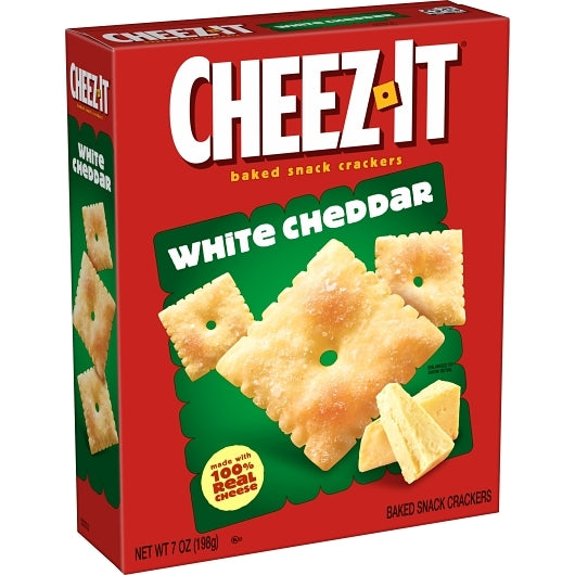 Cheez It Sunshine White Cheddar Crackers, 12 x 7 oz Case - DOT product image 3