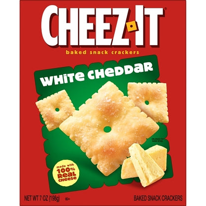 Cheez It Sunshine White Cheddar Crackers, 12 x 7 oz Case - DOT product image 2