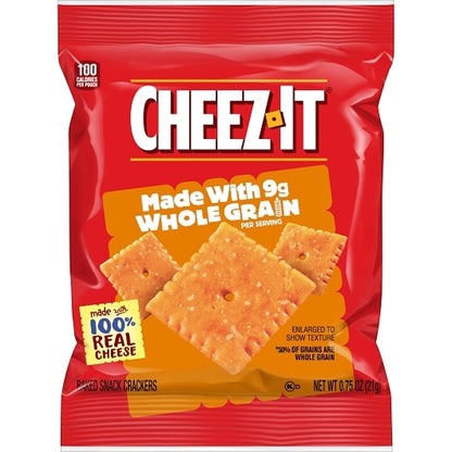 Sunshine Kellogg'S Cheez Whole Grain Original Crackers, 175 x 0.75 oz Case - Front/center packaged product image