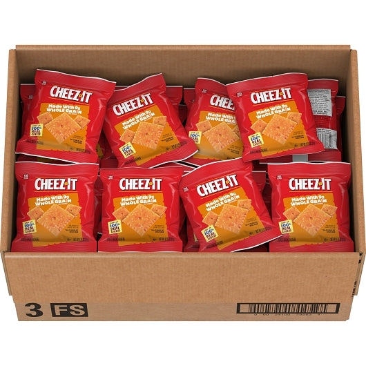 Sunshine Kellogg'S Cheez Whole Grain Original Crackers, 175 x 0.75 oz Case - GS1 open-case image