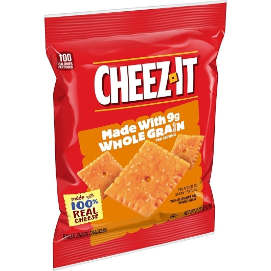 Sunshine Kellogg'S Cheez Whole Grain Original Crackers, 175 x 0.75 oz Case - Alternate product angle or state