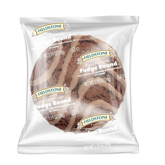 Fieldstone Bakery Kosher Fudge Round, 16 x 12 each Case - Bakery & Desserts