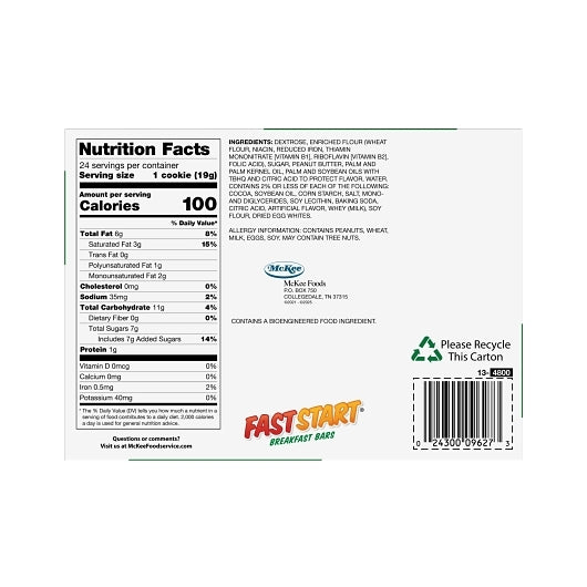 Fieldstone Nutty Buddy Bar, 12 x 24 x 1 each Case - DOT product image 5
