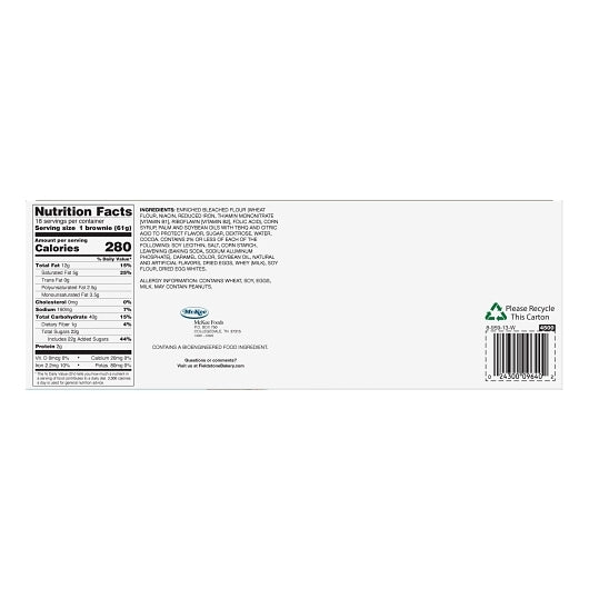 Fieldstone Fudge Brownie, 6 x 18 x 1 each Case - DOT product image 5