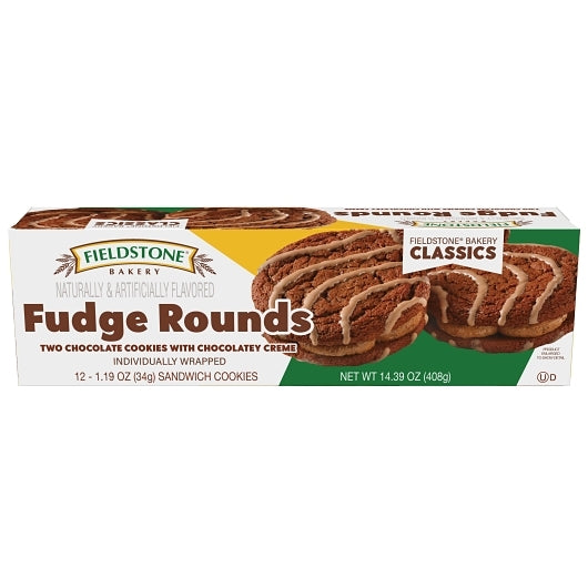 Fieldstone Bakery Kosher Fudge Round, 16 x 12 each Case - DOT product image 5