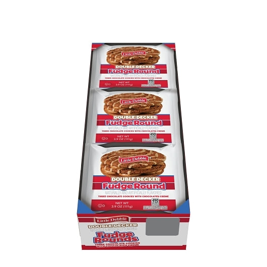 Little Debbie Fudge Rounds, 1 x 6 x 54 ct Case - DOT product image 8