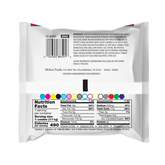 Little Debbie Fudge Rounds, 1 x 6 x 54 ct Case - DOT product image 4
