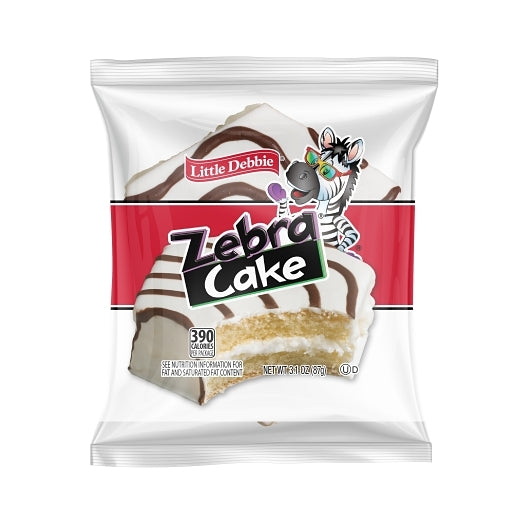 Little Debbie Vending Zebra Cakes, 1 x 6 x 54 ct Case - DOT product image 2