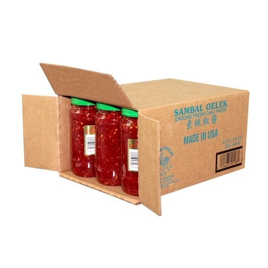 Huy Fong SAMBAL OELEK, 12 x 18 oz Case - DOT product image 2