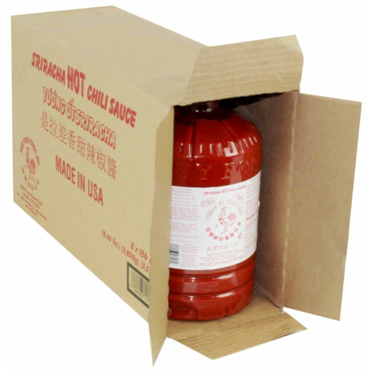 Huy Fong Sriracha Chili Sauce, 3 x 8.5 lb Case - DOT product image 3