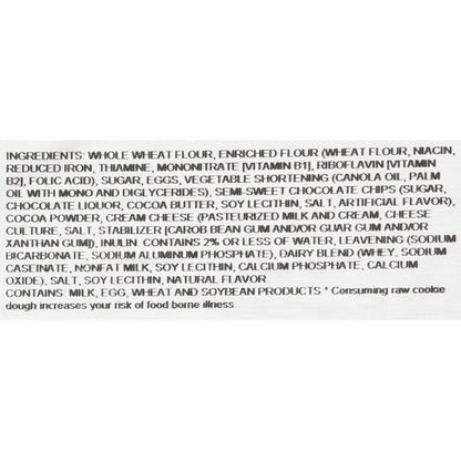 Readi Bake Benefit 51% Whole Grain Double Chocolate Cookie Dough, 384 x 1 oz Case - DOT product image 6