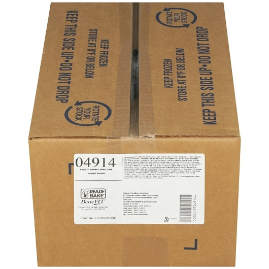 Readi Bake Benefit 51% Whole Grain Double Chocolate Cookie Dough, 384 x 1 oz Case - DOT product image 4