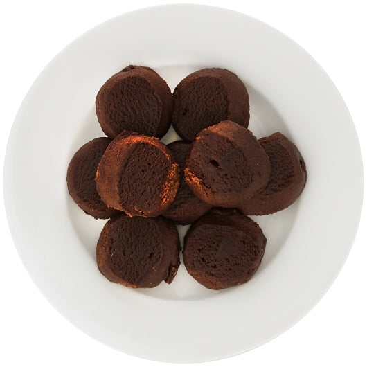 Readi Bake Benefit 51% Whole Grain Double Chocolate Cookie Dough, 384 x 1 oz Case - Bakery & Desserts