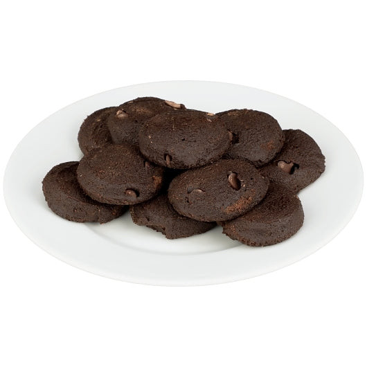 Readi Bake Benefit 51% Whole Grain Double Chocolate Cookie Dough, 180 x 1.33 oz Case - DOT product image 3