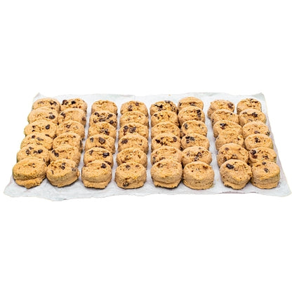 Country Home Bakers Oatmeal Raisin Cookie Dough, 288 x 1.25 oz Case - Bakery & Desserts