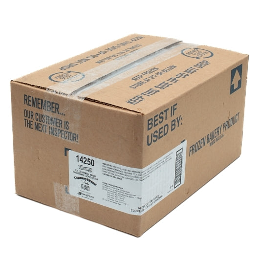 Country Home Bakers OATMEAL RAISIN COOKIE DOUGH, 288 x 1.25 oz Case - DOT product image 7