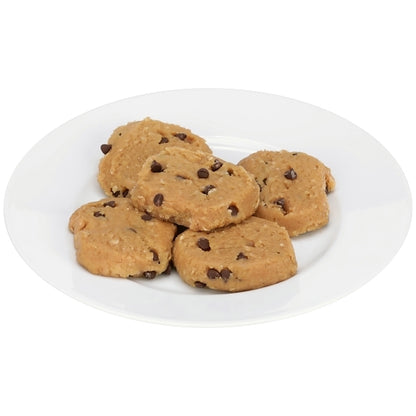 Readi Bake Chocolate BeneFit 51% Whole Grain Chocolate Chip Cookie Dough, 192 x 1.85 oz Case - DOT product image 3