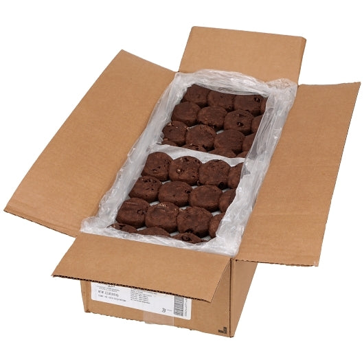 Readi Bake Double BeneFit 51% Whole Grain Double Chocolate Chip Cookie Dough, 192 x 1.85 oz Case - DOT product image 4
