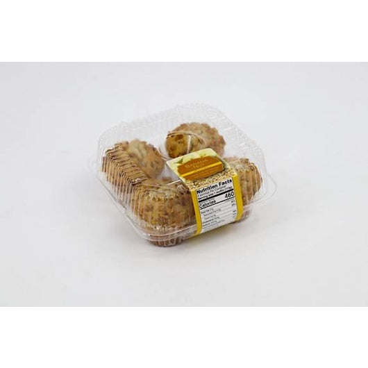 Multifoods Thaw N'Sell Banana Nut Muffin, 8 x 16 oz Case - Bakery & Desserts