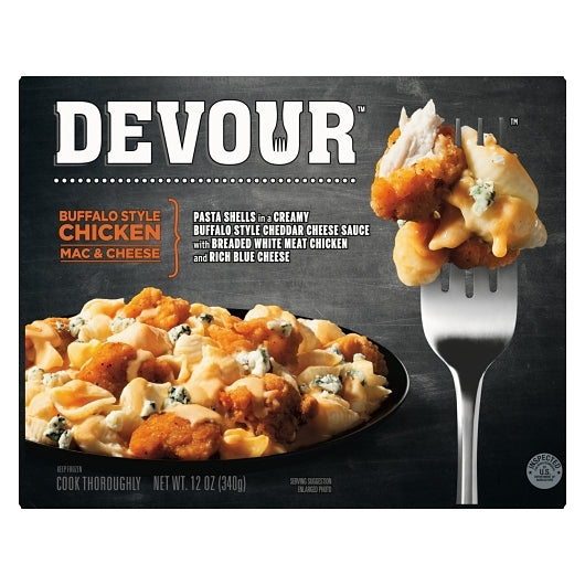 Devour BUFFALO CHICKEN MAC N CHEESE, 8 x 12 oz Case - DOT product image 2