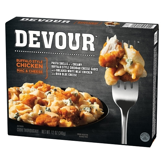 Devour BUFFALO CHICKEN MAC N CHEESE, 8 x 12 oz Case - DOT product image 4