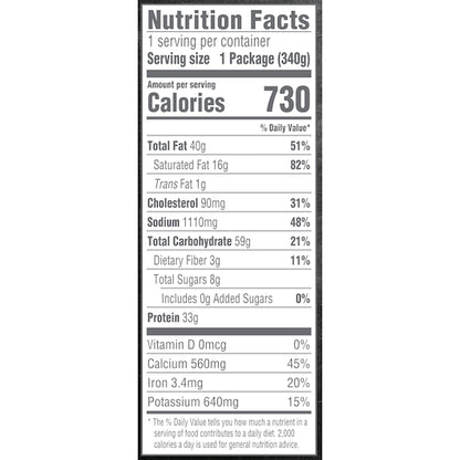 Devour WHITE CHEDDAR MAC N CHEESE WITH BACON, 8 x 12 oz Case - DOT product image 6