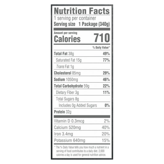 Devour WHITE CHEDDAR MAC N CHEESE WITH BACON, 8 x 12 oz Case - DOT product image 7
