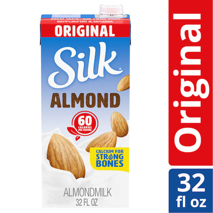 Silk Aseptic Original Pure Almond Milk, 6 x 32 fl oz Case - DOT product image 3