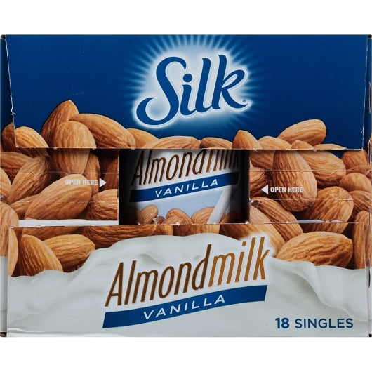 Silk Aseptic Vanilla Almond Milk, 18 x 8 fl oz Case - DOT product image 7