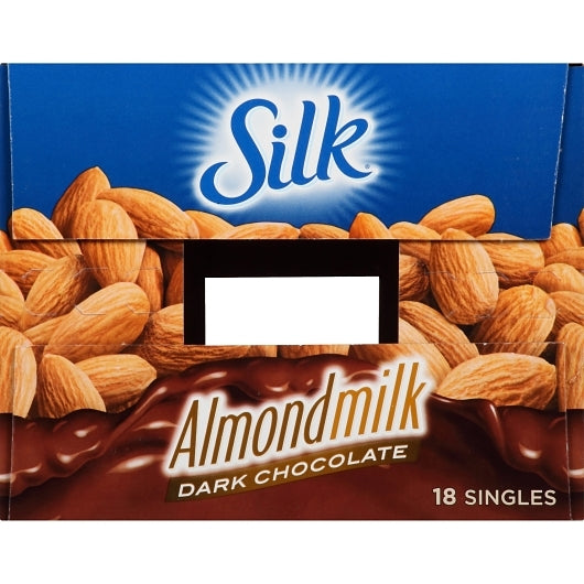 Silk Aseptic Pure Dark Chocolate Almond Milk, 18 x 8 fl oz Case - DOT product image 7