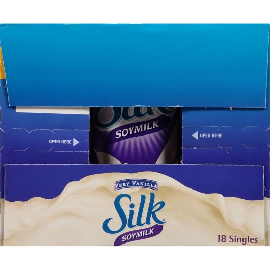 Silk Aseptic Very Vanilla Soy Milk, 18 x 8 fl oz Case - DOT product image 5