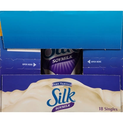 Silk Aseptic Very Vanilla Soy Milk, 18 x 8 fl oz Case - DOT product image 5