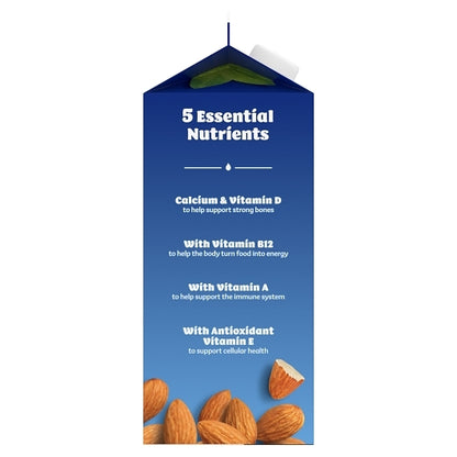 Silk Extended Shelf Life Unsweetened Almond Milk, 6 x 64 fl oz Case - DOT product image 2
