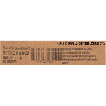 Silk Extended Shelf Life Chocolate Soy Milk, Refill Bag, 1 x 2.5 GA Case - DOT product image 2