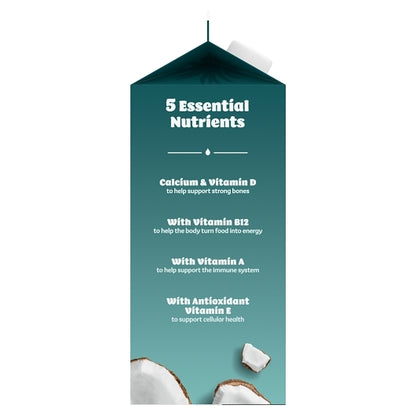 Silk Unsweetened Coconut Milk, 6 x 64 fl oz Case - DOT product image 2