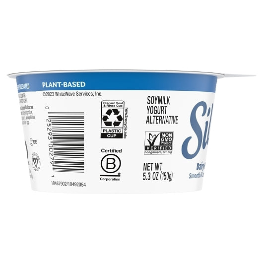 Silk Cultured Soy Blueberry Yogurt, 8 x 5.3 oz Case - DOT product image 5