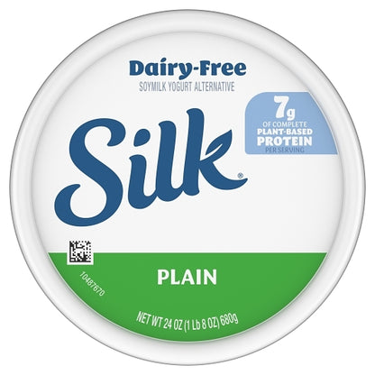 Silk Dairy-Free Soy Alternative Simply Plain Yogurt, 6 x 24 oz Case - DOT product image 4