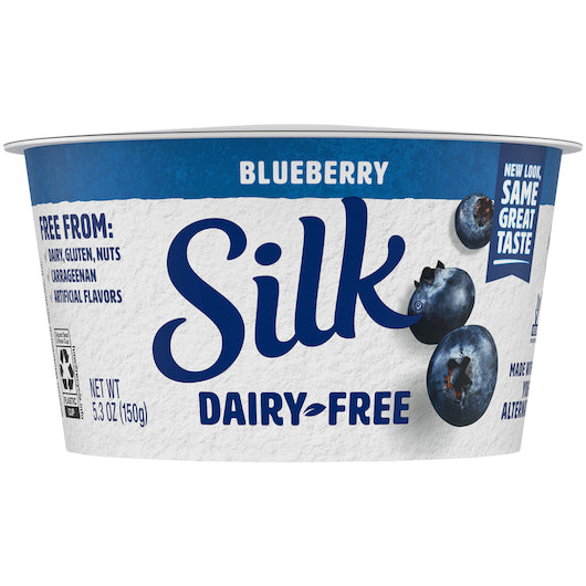 Silk Cultured Soy Blueberry Yogurt, 8 x 5.3 oz Case - DOT product image 4
